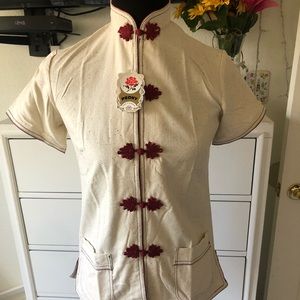 Peony Brand 100% Silk Top